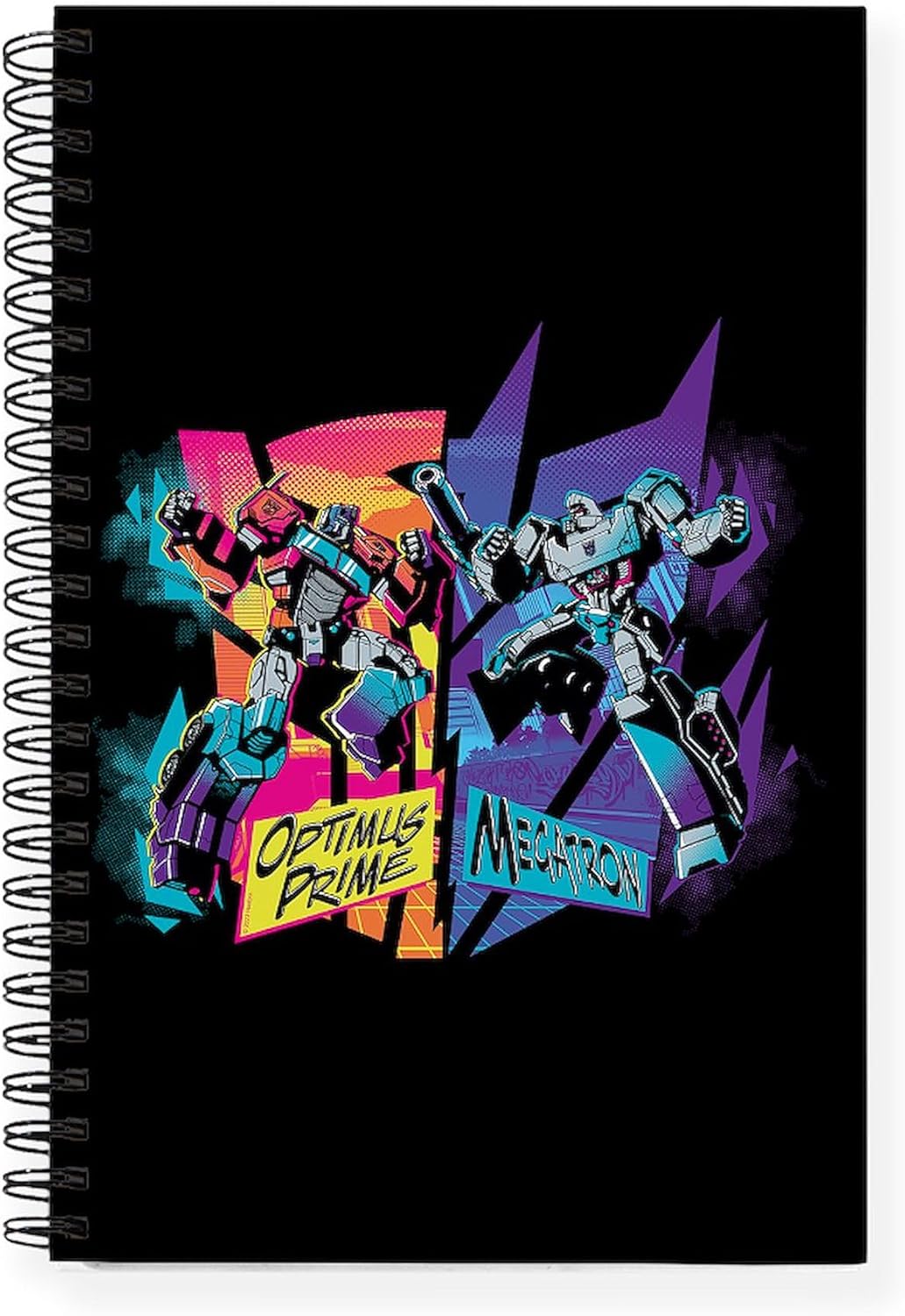 CafePress Transformers Optimus Prime Vs. Megatron Spiral Bound Journal Notebook, Personal Diary, Graph