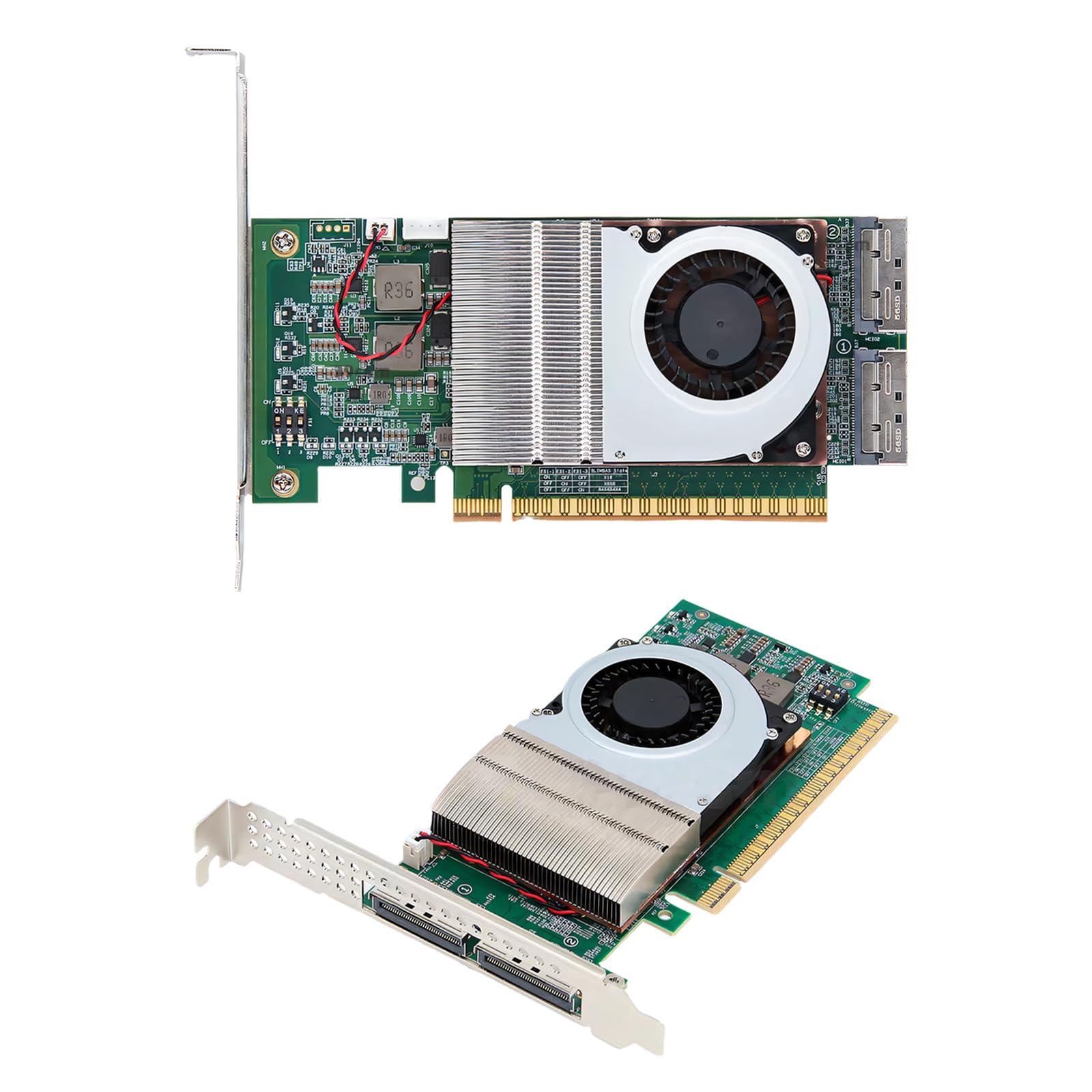 Scheda Retimer PCIe 5.0 X16/Scheda grafica PCIe5.0 Retimer 16X 8X Video GPU Hard Disk Espansione Esterna Velocità Veloce