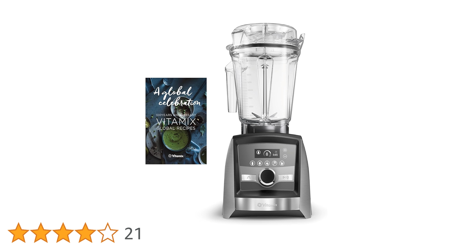 ぴー  Vitamix A3500i シルバー ミキサー Amazon | 【公式】Vitamix A3500i ステンレスシルバー ミキサー