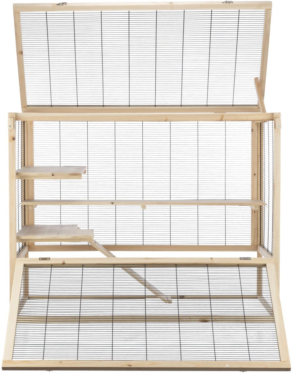 TRIXIE Casa para roedores, Mice, Madera, 100 x 80 x 50 cm