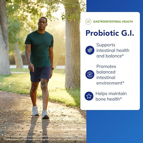 Miniatura 3 de Pure Encapsulations Probiótico GI  Probiótico estable para la salud ósea masa corporal magra salud intestinal y apoyo gastrointestinal  60 cápsulas