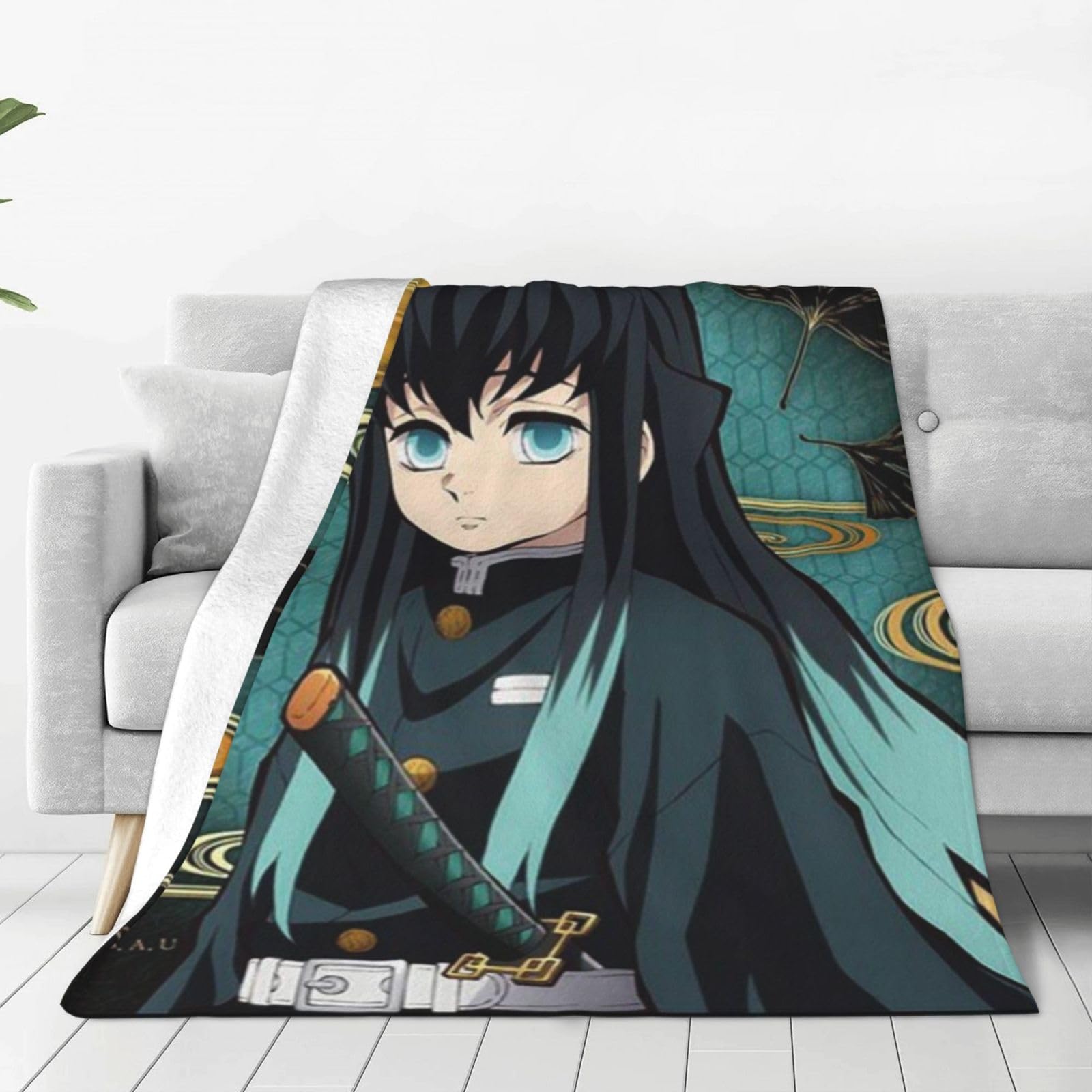 Amazon.com: Muichiro Tokito Throw Blanket Couch Bed Sofa Soft