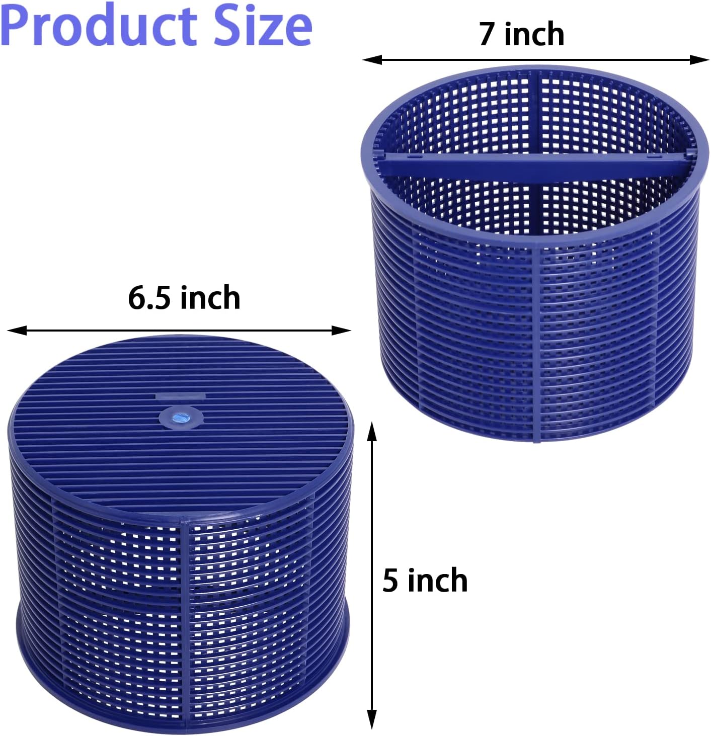 Podoy SPX1082CA Pool Skimmer Basket for Inground Pool Compatible with Hayward B-152 Automatic Skimmers Replacement for SP1082, SP1083, SP1084, SP1085, SP1086 B-152 Skimmer Basket