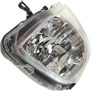 Headlight Halogen Bulb Left Side Clear Lens Headlamp for Toyota for Yaris Base/CE/RS 09-11 14885979 8117052B40