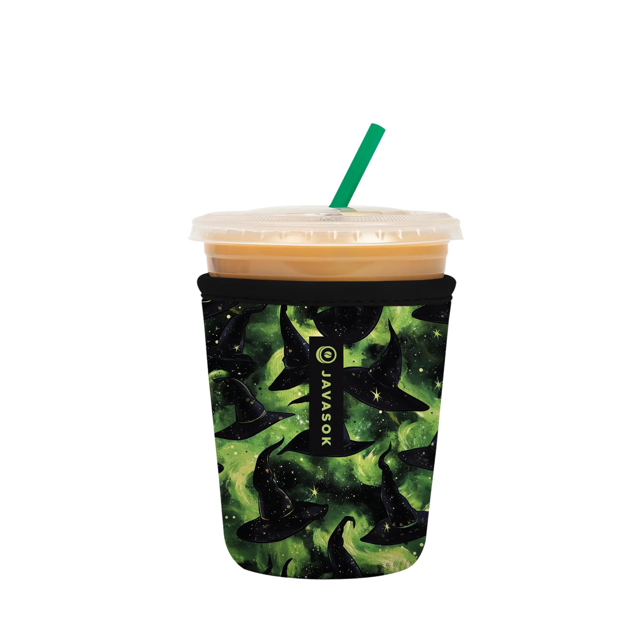 Sok It JavaSok Iced Coffee &amp; Cold Soda Insulated Neoprene Cup Sleeve (Born to Fly, Small: 16-20oz)
