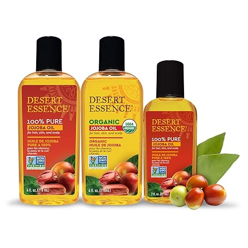 Miniatura 6 de Aceite esencial de jojoba Dessert Essence, 4 onzas líquidas (paquete de 2), 2