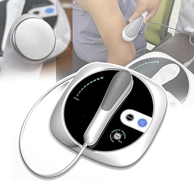 1Mhz Portable Ultrasound Therapy Machine, Ultrasound Physiotherapy Device, Hand-Held + 3 Gears Intensity, 10-30 Minutes Timer + Touch Buttons, For Pain Relief,White