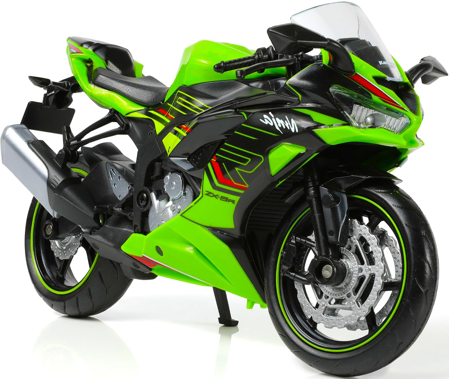 Risopen 1:12 Motorcycle Model Toy for Kawasaki Ninja ZX-6R Metal