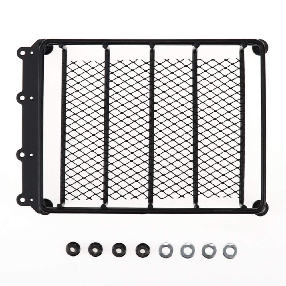 Metal Roof Luggage Rack for 1/10 RC Car Crawler Truck Body Shell Cover HSP Axial SCX10 Tamiya CC01 AX10 D90 Jeep Wrangler