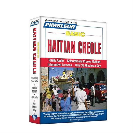 Pimsleur Haitian Creole Basic Course - Level 1 Lessons 1-10 CD: Learn to Speak and Understand Haitian Creole with Pimsleur Language Programs (1)