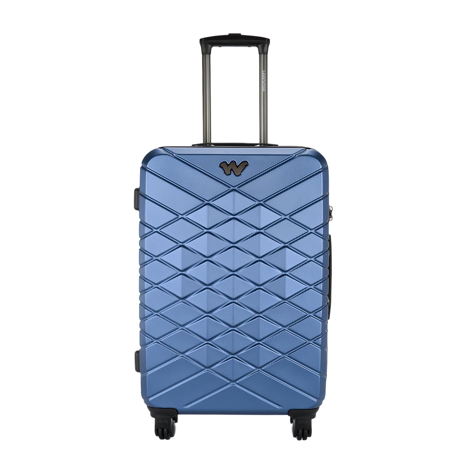 wildcraft Unisex Polycarbonate Saiph 12711 Hard Shell Spinner Suitcase Travel Bag, Blue, Medium, 69 Cm-picture-22