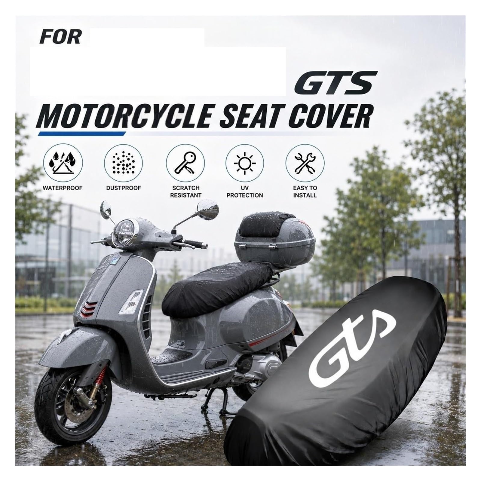 Coprisella Per Ves&pa GTS 125 150 300 GTV 250 Coprisedile Per Moto