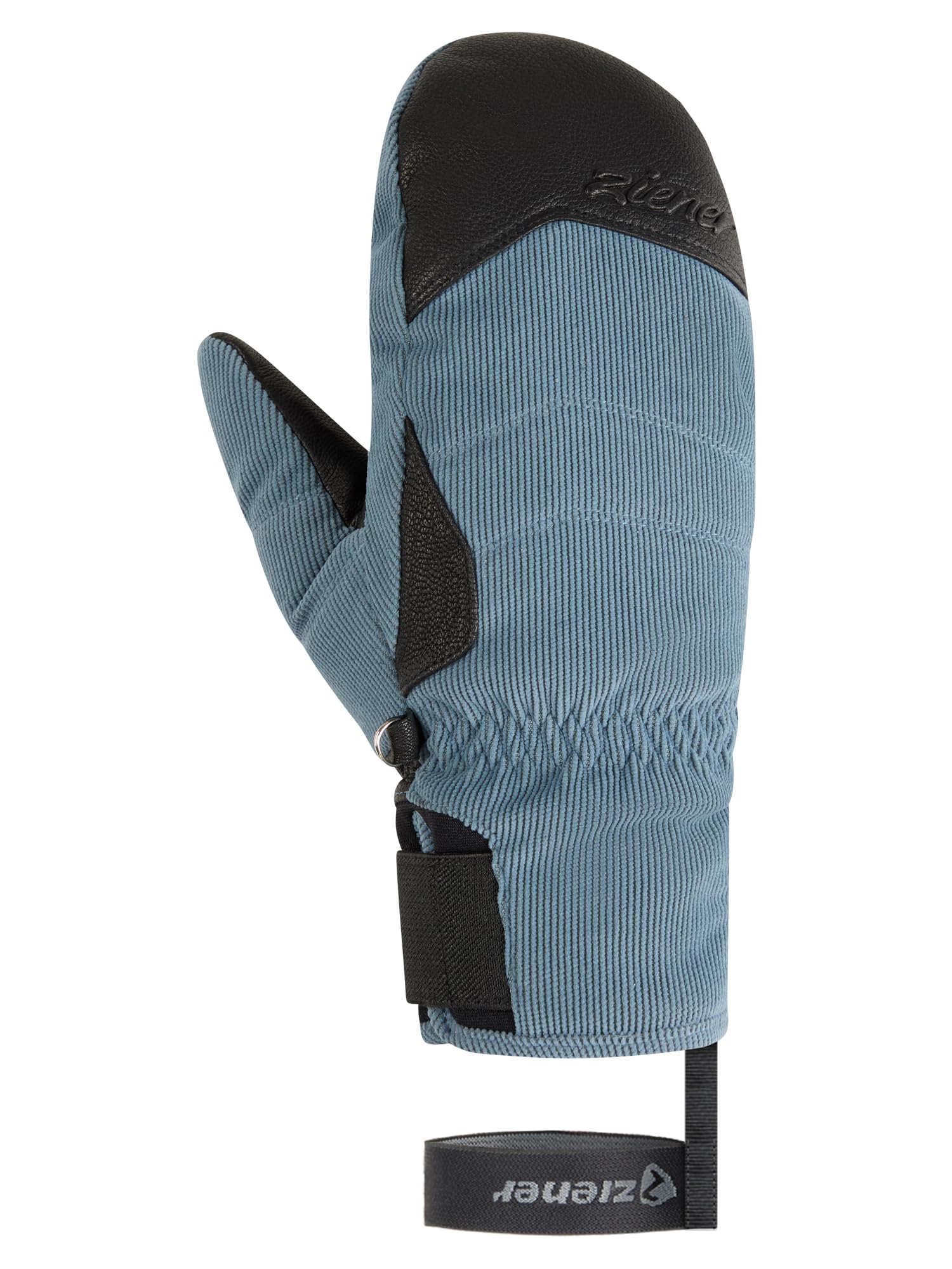 Ziener Damen Kalea-Z Ski-Fäustling wasserdicht extra warm Lavalan Iron Sky Cord 7 Grau