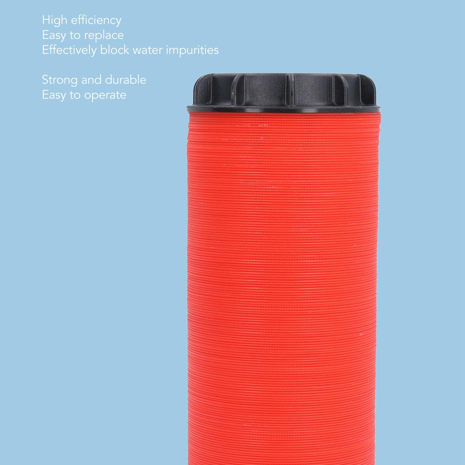 Filtro per irrigazione a goccia di tipo T, filtro per giardinaggio e agricoltura resistente ai raggi UV con tecnologia a microspruzzo per sistemi a goccia e a spruzzo, design facil (Filtro a disco da