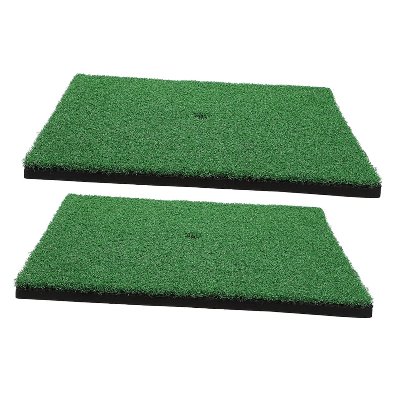 Abaodam Outdoor Golf Green Mat Golf Practice Turf Mini Indoor Golfing Mats Artificial Grass 2 Pack