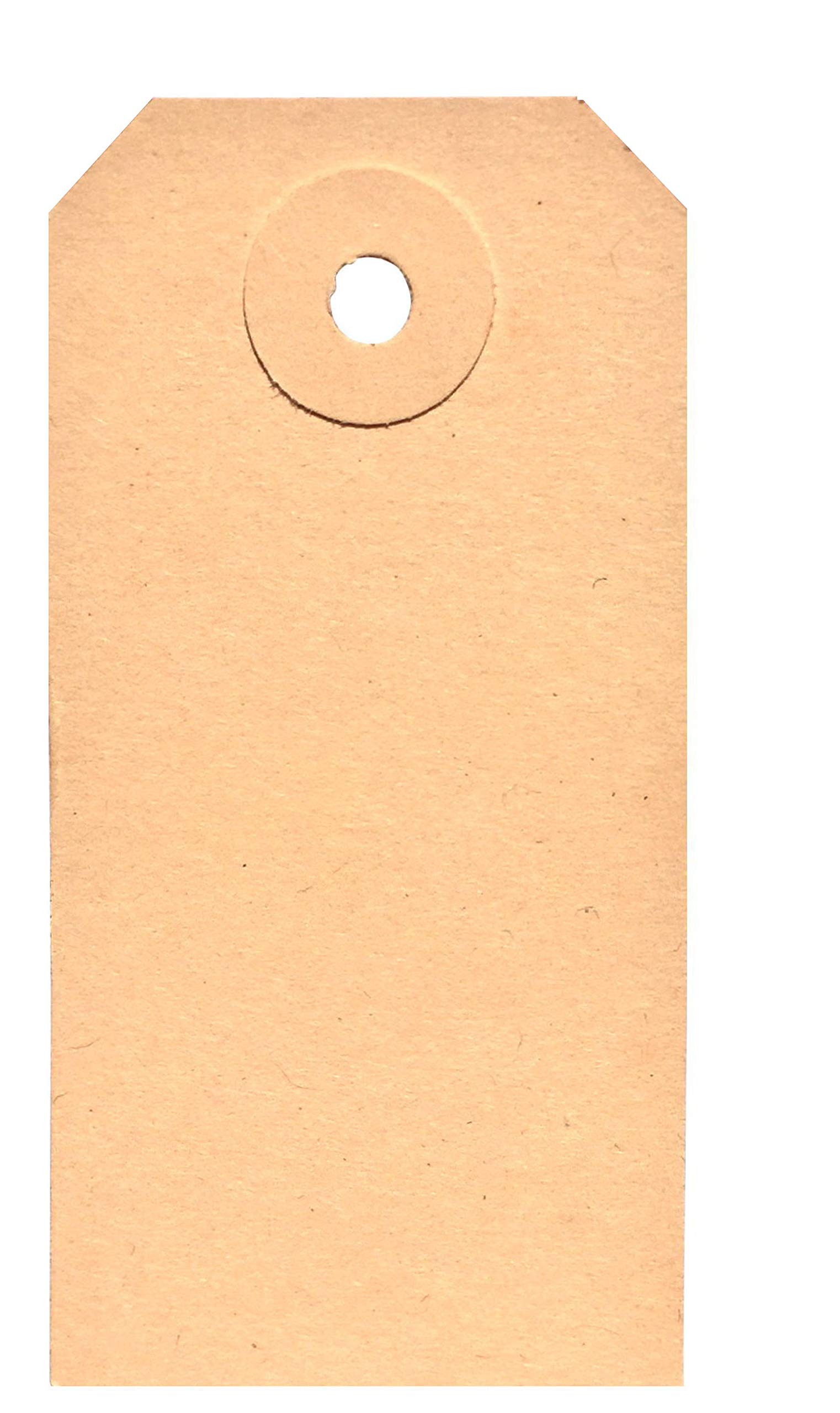 1000 etiquetas para mercancías, 40 x 80 mm, con agujero (ojal de cartón reforzado), para etiquetas de mercancías, etiquetas de cartón, etiquetas de cartón