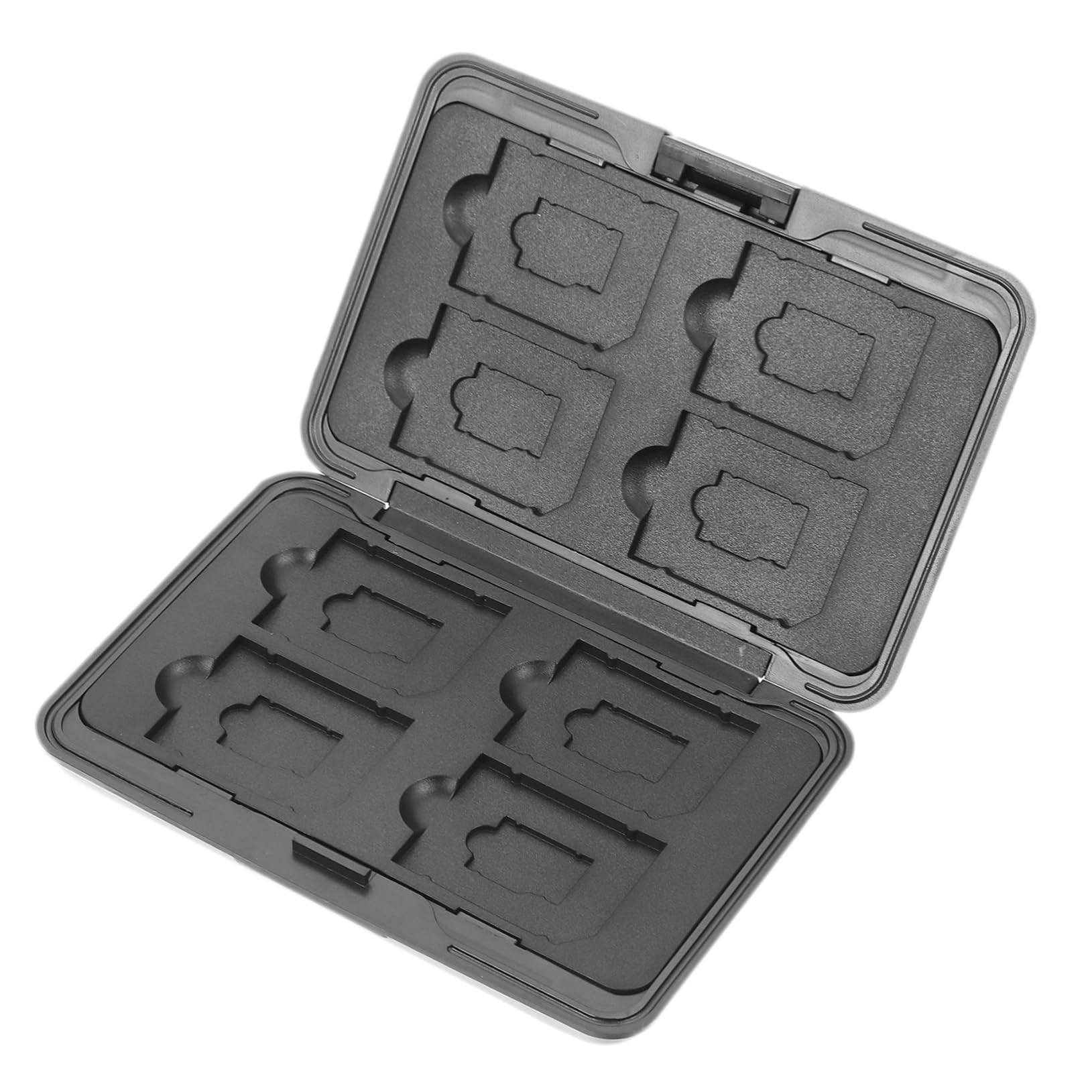 Mipcase Box Card Holder Case Memory Card Storage Organizer with Slots Portable and Shockproof Design for Travel and Daily Use