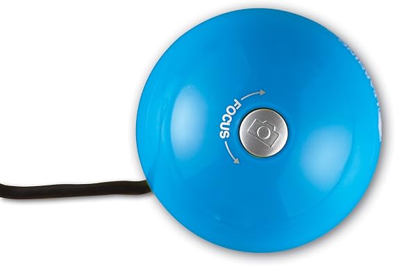 Learning Resources Zoomy 2.0 Handheld Digital Microscope, Computer, Projector, or Interactive whiteboard Accessories, Blue, Ages 4+