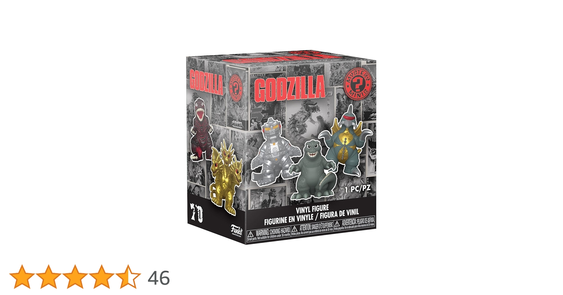 Funko Pop! Mystery Mini: Godzilla 70th Anniversary - One