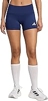 adidas Women's Volleyball Shorts with Alphaskin Fit - High-Waist CLIMACOOL Active Shorts for Court Performance