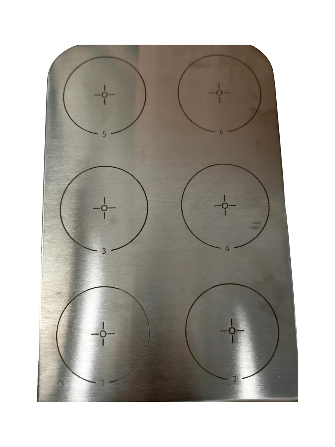 Multi Position Hotplate Stirrer Lab Magnetic Stirrer with Max Stirring Volume 6 * 500ML Range 50 to 1200 RPM Plate Size 110MM Magnet Size 20-50 MM Timing and Locking Function Heating Function