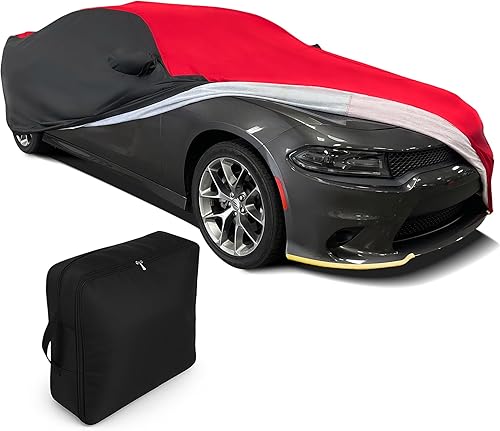 Miniatura 10 de Dodge Charger - Funda para automóvil para interiores y exteriores, protección UV de 300 denier, resistente al agua, ajuste personalizado para Dodge