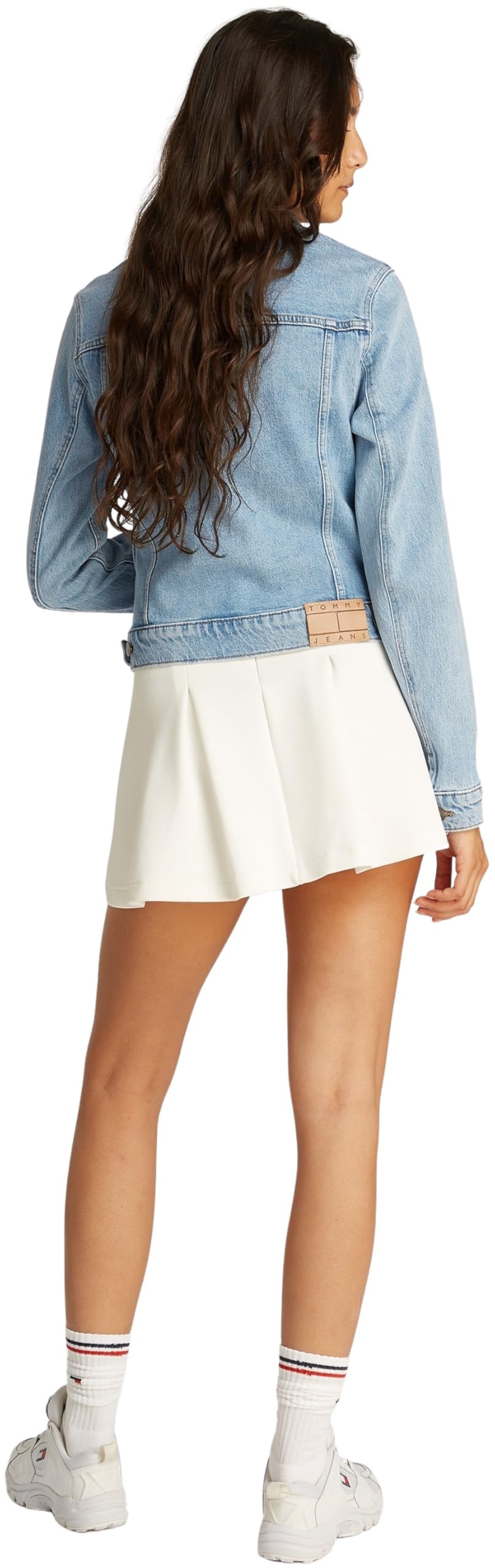 Tommy Jeans Damen Jeansjacke Classic Trucker Regular Fit