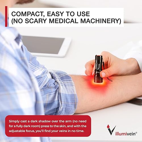 Miniatura 5 de Buscador de venas premium y cubiertas sanitarias (50 unidades) Herramientas de acceso rápido IV para enfermeras, paramédicos, flebotomía, EMS,