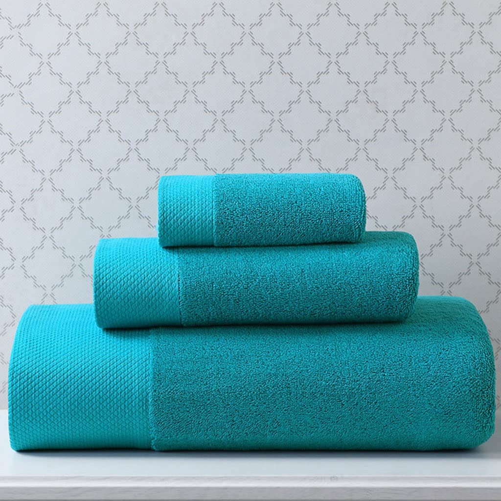 Cotton Towel Set 160 80 Bath Towel 80 40 Hand Towel 33 33 Face Towel Soft and Thick