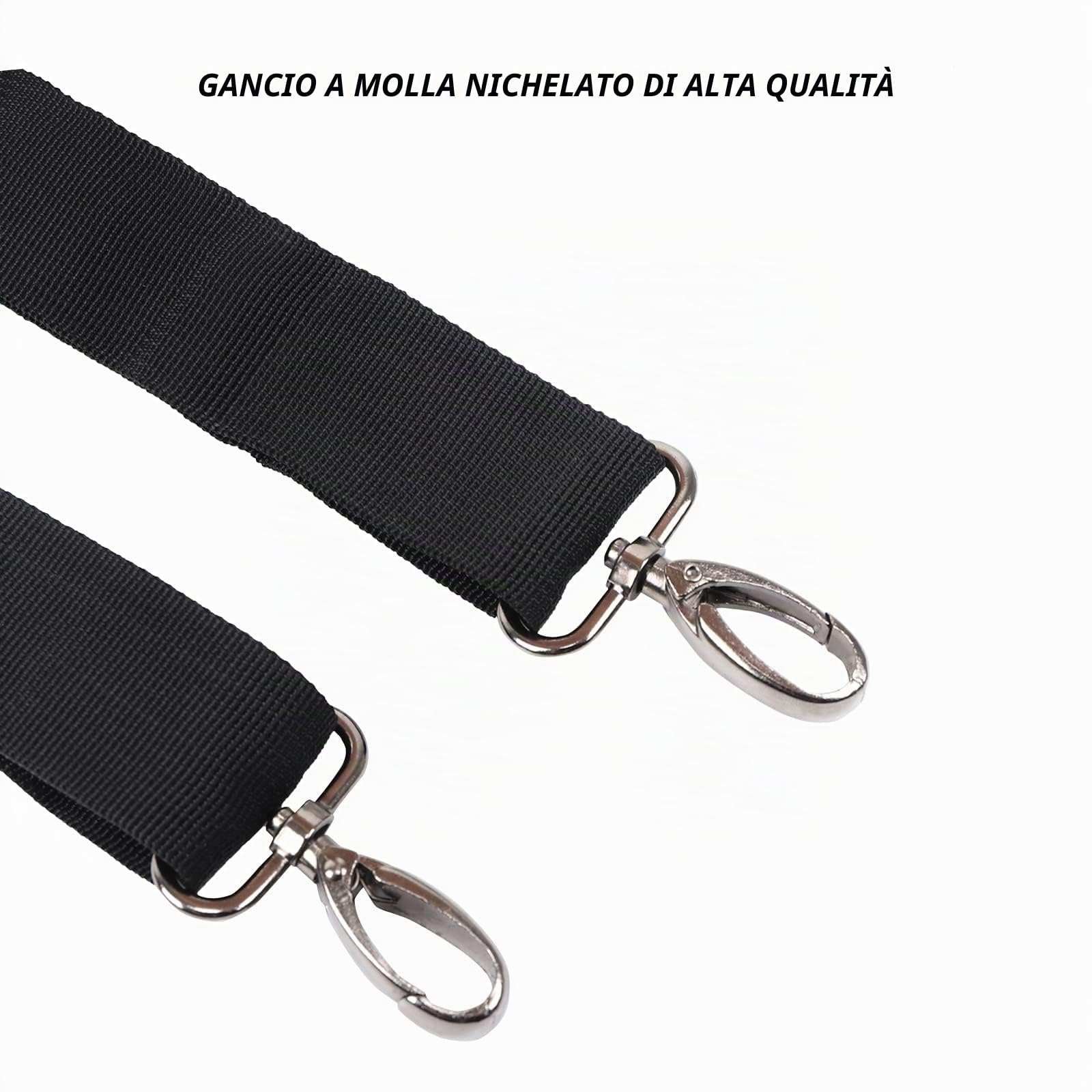 Bretelle per cintura degli attrezzi, resistenti, imbracatura imbottita per elettricisti con clip in metallo, design ad anello regolabile ed elastico