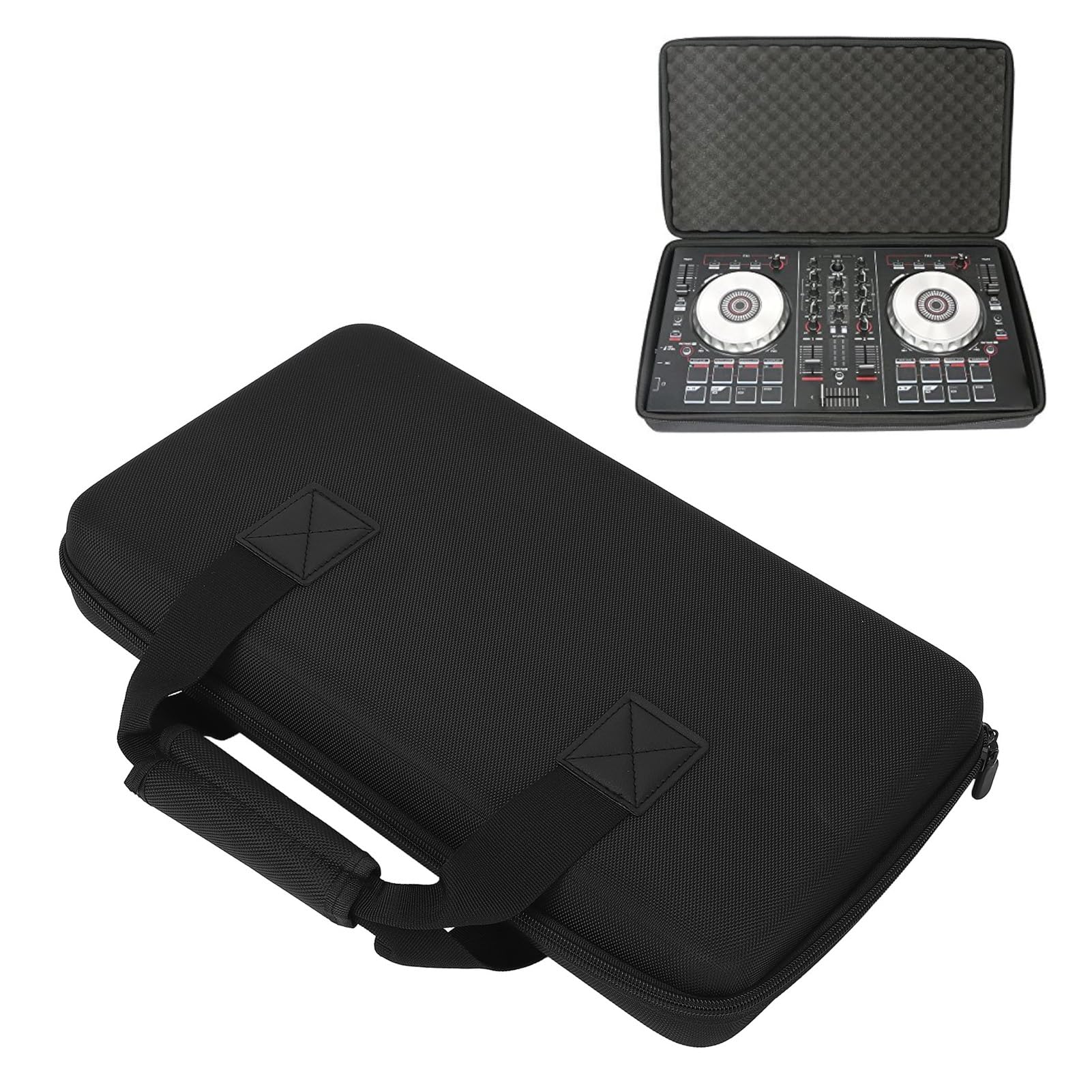 RiToEasysports Case Rigido, Protezione, Borsa Spaziosa, Imbottitura, Resistente, Portatile, for Per Uso in Studio, Per Viaggi, Per Uso Domestico, Per Tutti i Giocatori