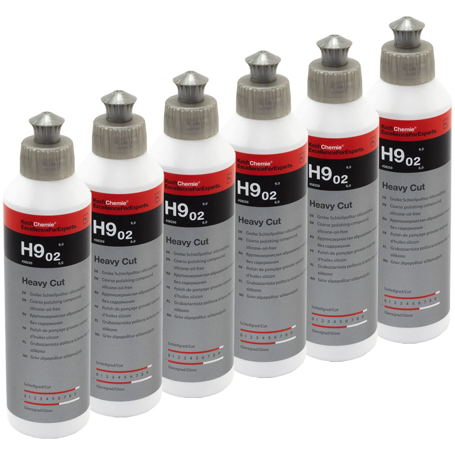 Grobe Schleifpolitur Siliconölfrei Heavy Cut H9.02 Koch Chemie 6 X 250 ml