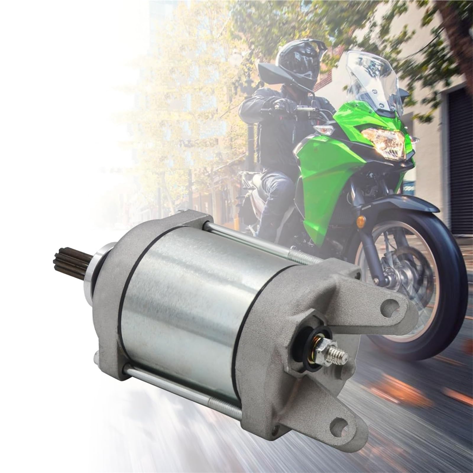 Para para Ninja 300 para Versys-X KLE300 2013 2014 22015 2016 2017 2018 2019 2020 2021 21163-0717 Motor de arranque Motor arranque