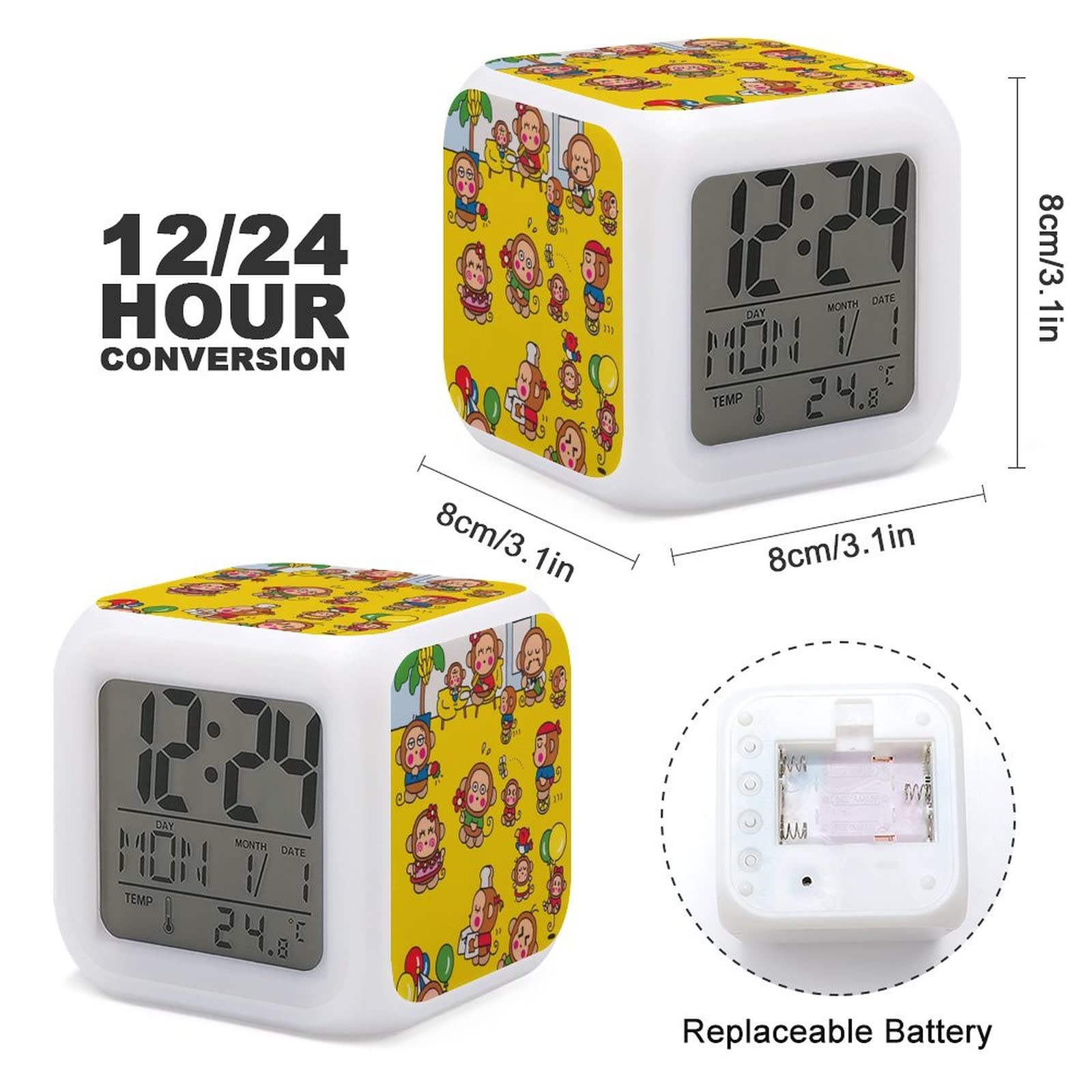 おさるのもんきち/激レア/時計/壁掛け/振り子/ヤシの木/レトロ/サンリオ/さる おさるのもんきち壁掛け時計 | もんきちのブログ