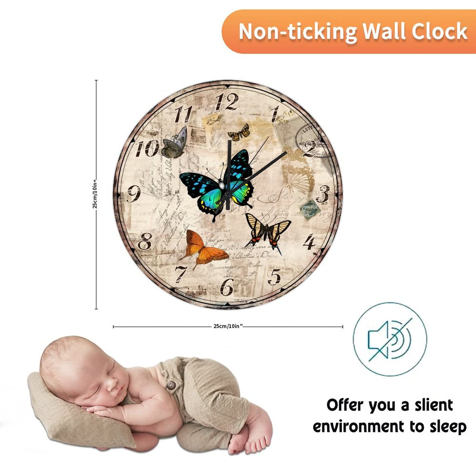 Horloge Murale En Bois Et Résine Epoxy Violet/noir | Seya Mobilier