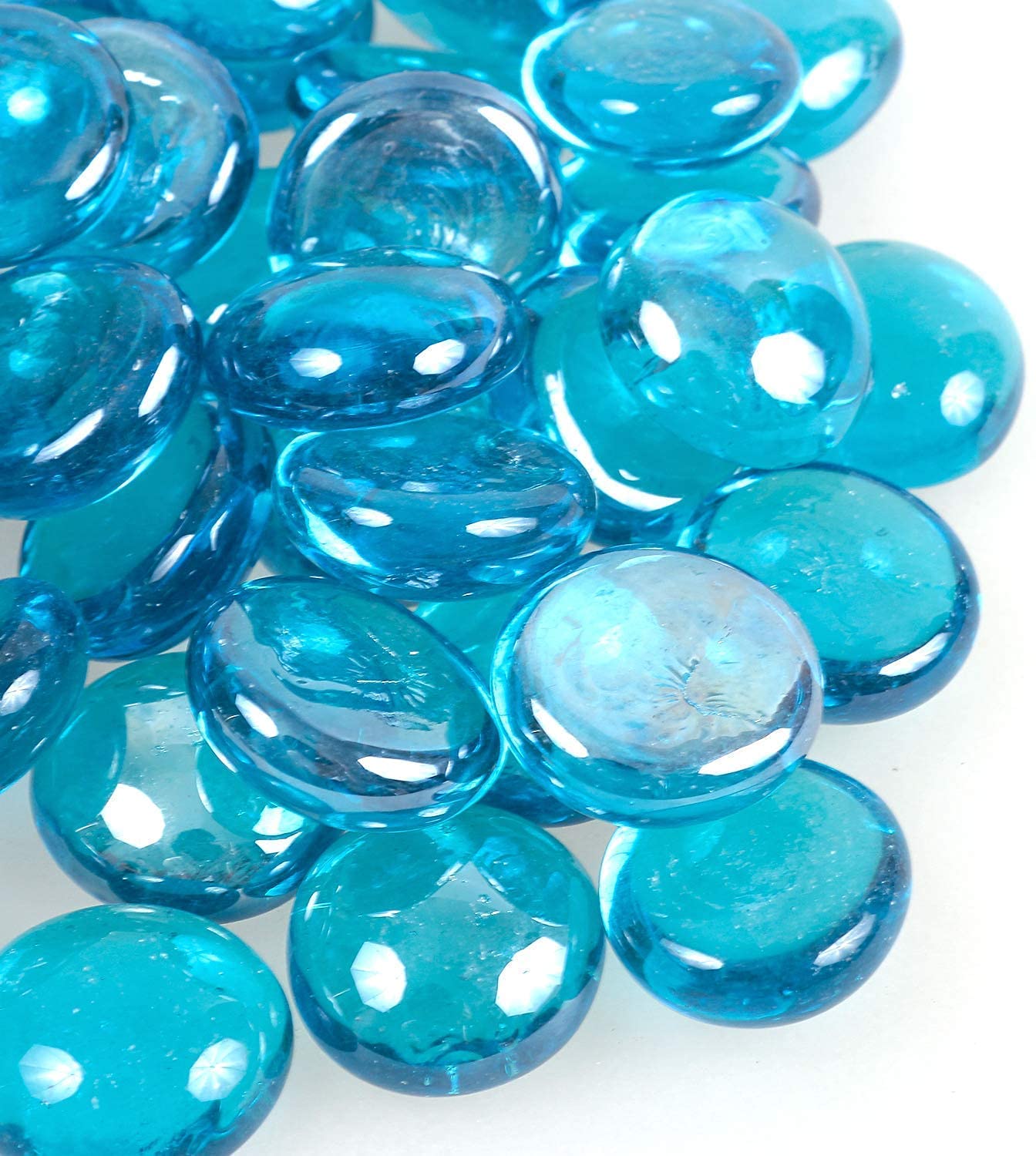 Pebbles 07 Glass Marbles for Vases Glass Gems Beads Pebbles Vase Filler