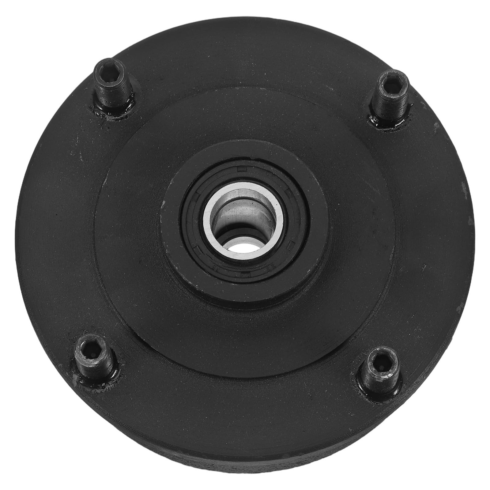 Tamburo Freno Atv Anteriore Nero in Metallo 110mm per 125-250cc | Interasse Fori 110mm, Diametro Montaggio Pastiglie 190mm, Adatto a Ruote 8 e 10 Pollici