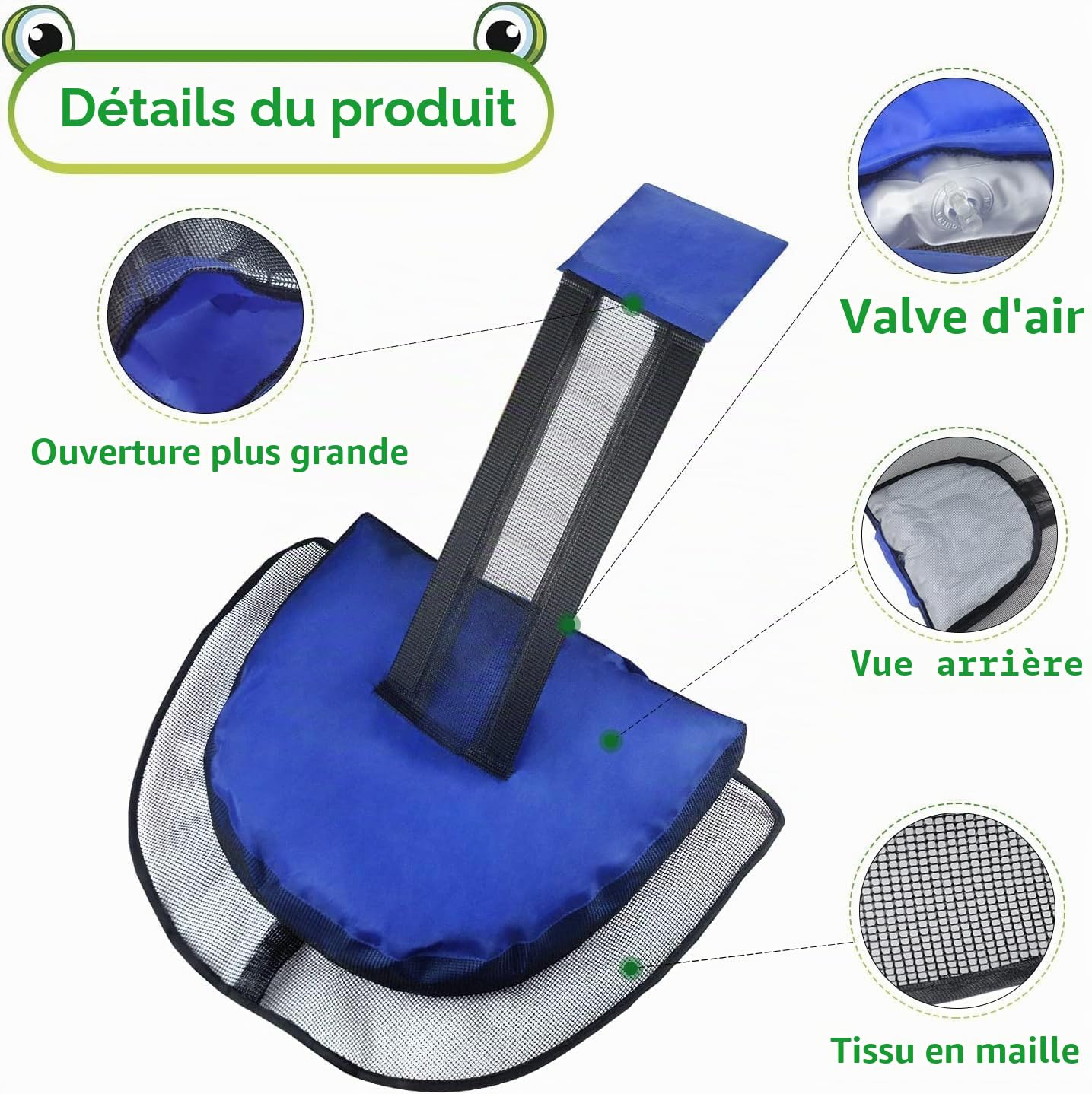 LATERN 2 Pièces Rampes D'Évacuation pour Animaux, 45CM x 34CM Sauver d'animaux Flottant pour Piscine Échelle de Sauvetage Gonflable pour Grenouille pour Tous Petits Animaux Entrant dans Piscine