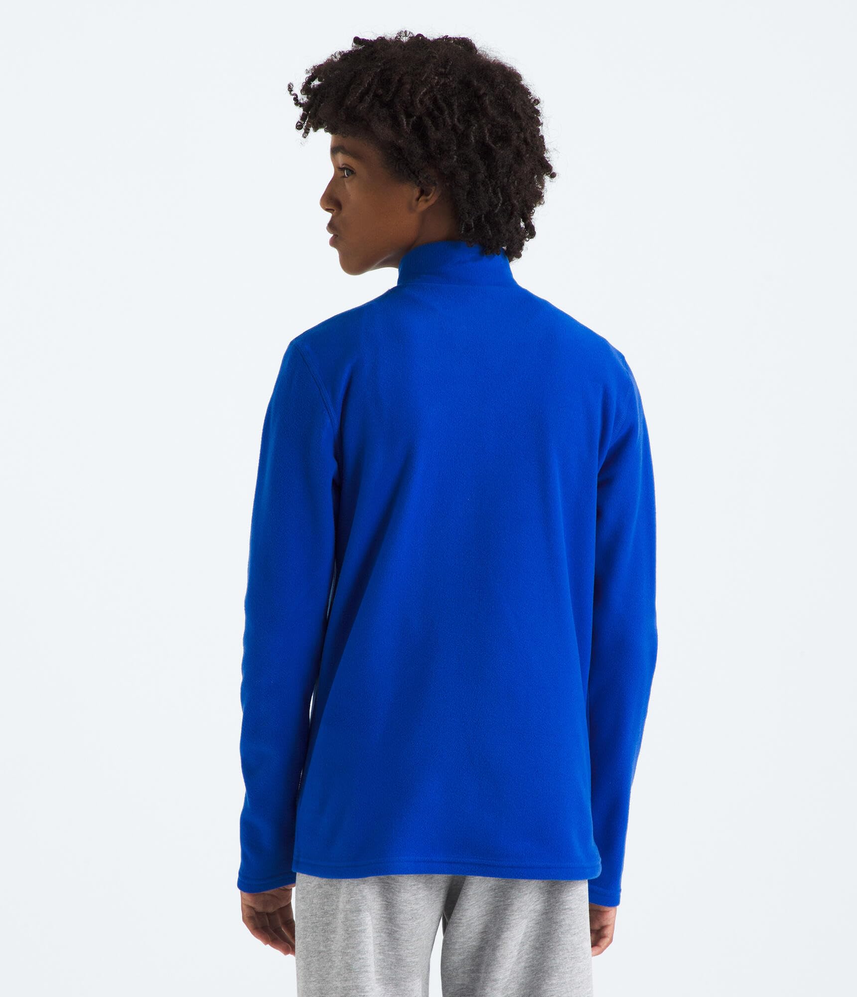The North Face Teen Glacier 1/4 Zip Pullover Felpa con Cappuccio Unisex - Bambini e Ragazzi
