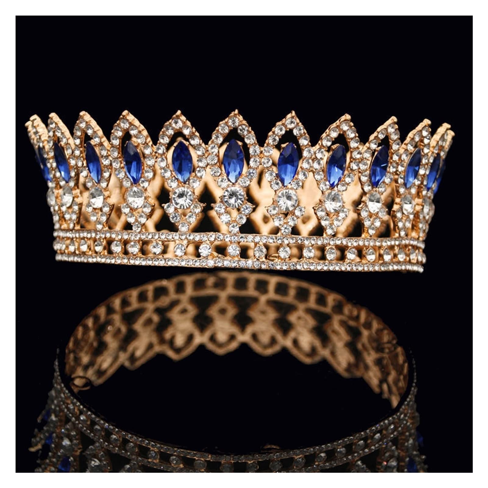 Tiara para niñas cómoda que no se cae para fiesta de graduación y boda 2