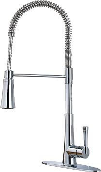Pfister LG529MCC Zuri Single Handle Pull Down Kitchen Faucet