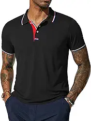 Camisa polo masculina lisa slim fit manga curta - polo casual atlética