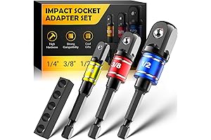 Socket Impact Adapter Set – A Driver Bit Set For Every Toolbox Need