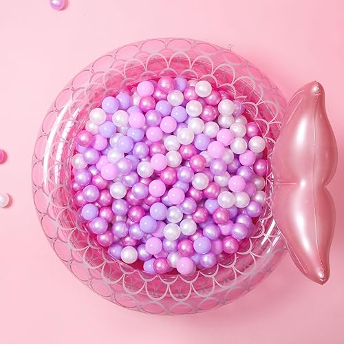 Miniatura 40 de GOGOSO Pelotas para niños pequeños, paquete de 50, 100, 200 bolas de plástico, sin ftalatos, sin BPA, no tóxicas, de 2.2 pulgadas, a prueba