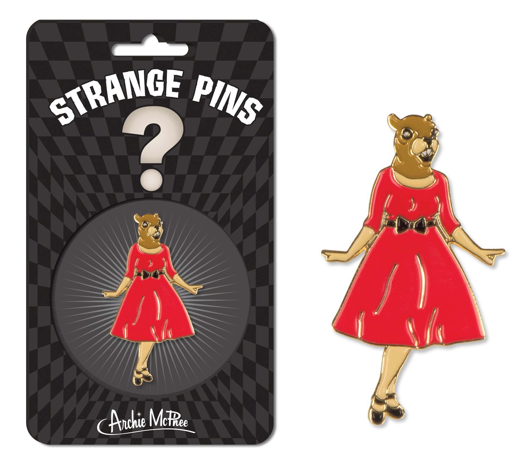 Mcphee Squirrel In Red Dress Strange Pin | Desertcart Bahamas Mcphee Squirrel In Red Dress Strange Pin | Desertcart Bahamas