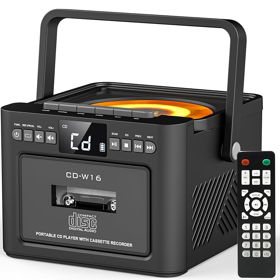 Amazon.co.jp: Greadio 2025 多機能CDラジカセ 5000mAh