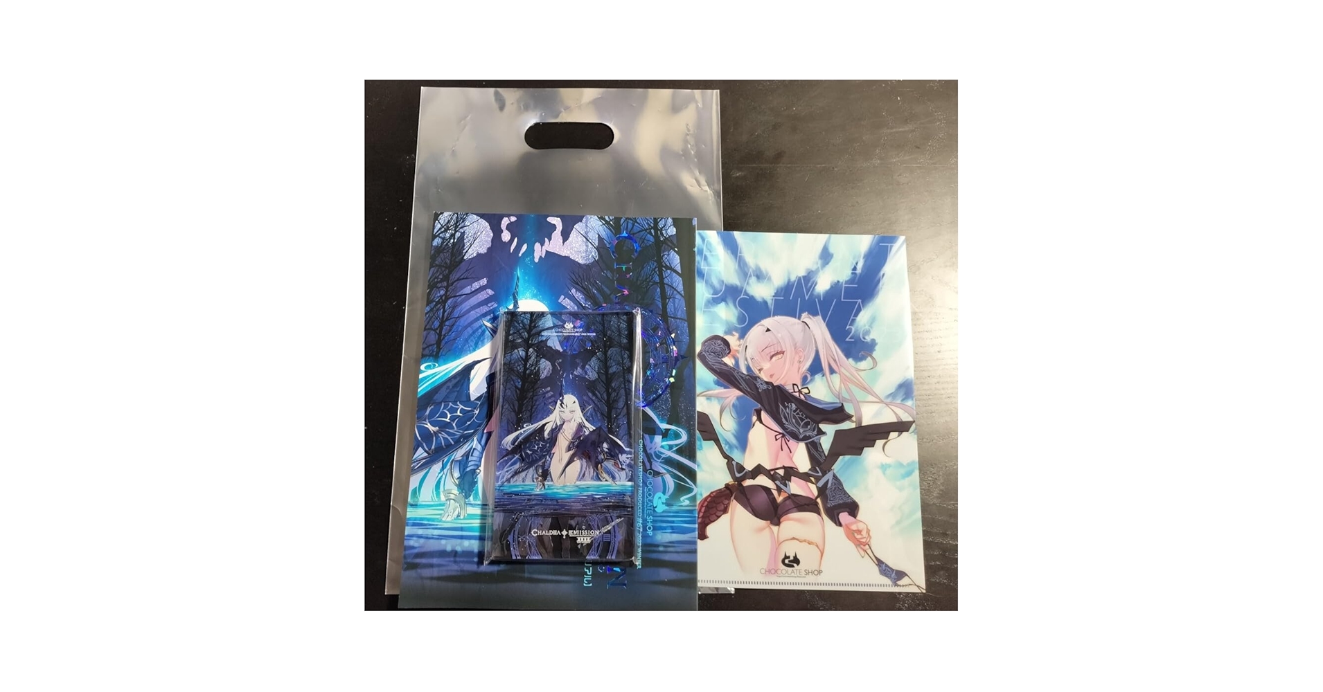 チョコレートショップ　chocolate shop メリュジーヌ　フレーム FGO CHOCOLATE SHOP メリュジーヌ アクリルカレイドフレーム