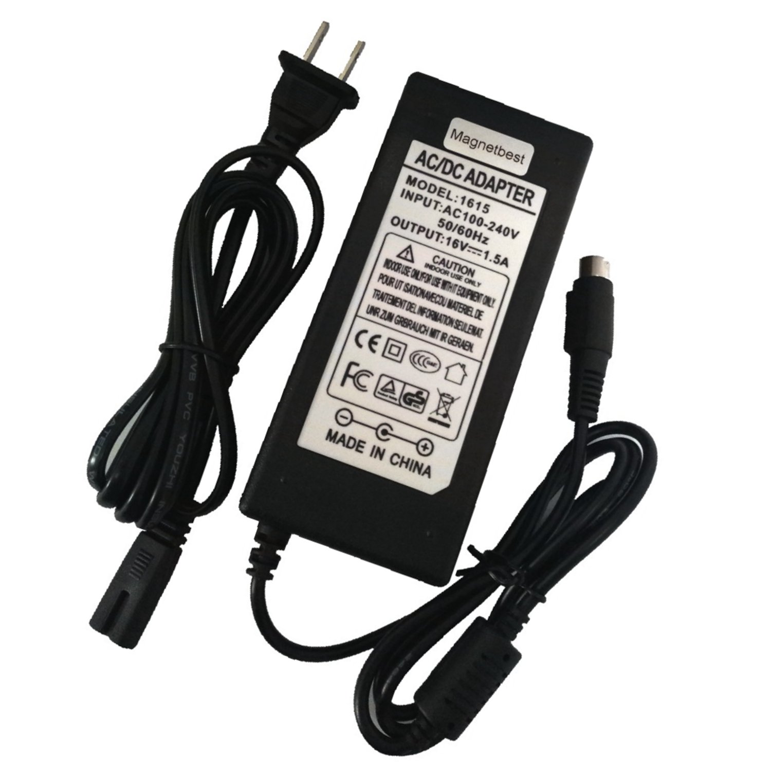 Amazon.com: 16V1.5A 3pin AC Power Adapter for Harman Kardon