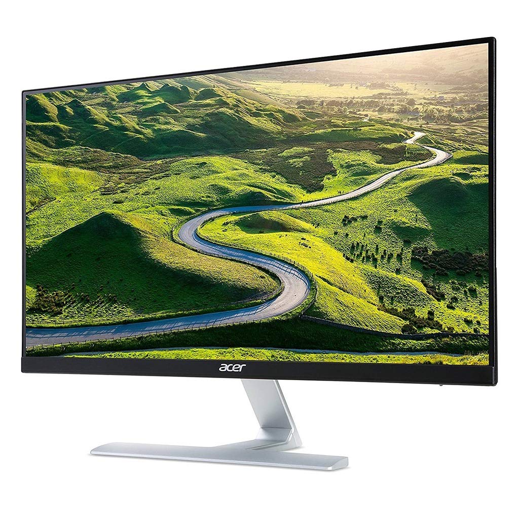 Acer RT270bmid 27 Inch FHD Monitor (IPS Panel, 4 ms, ZeroFrame, HDMI, DVI) Black/Silver
