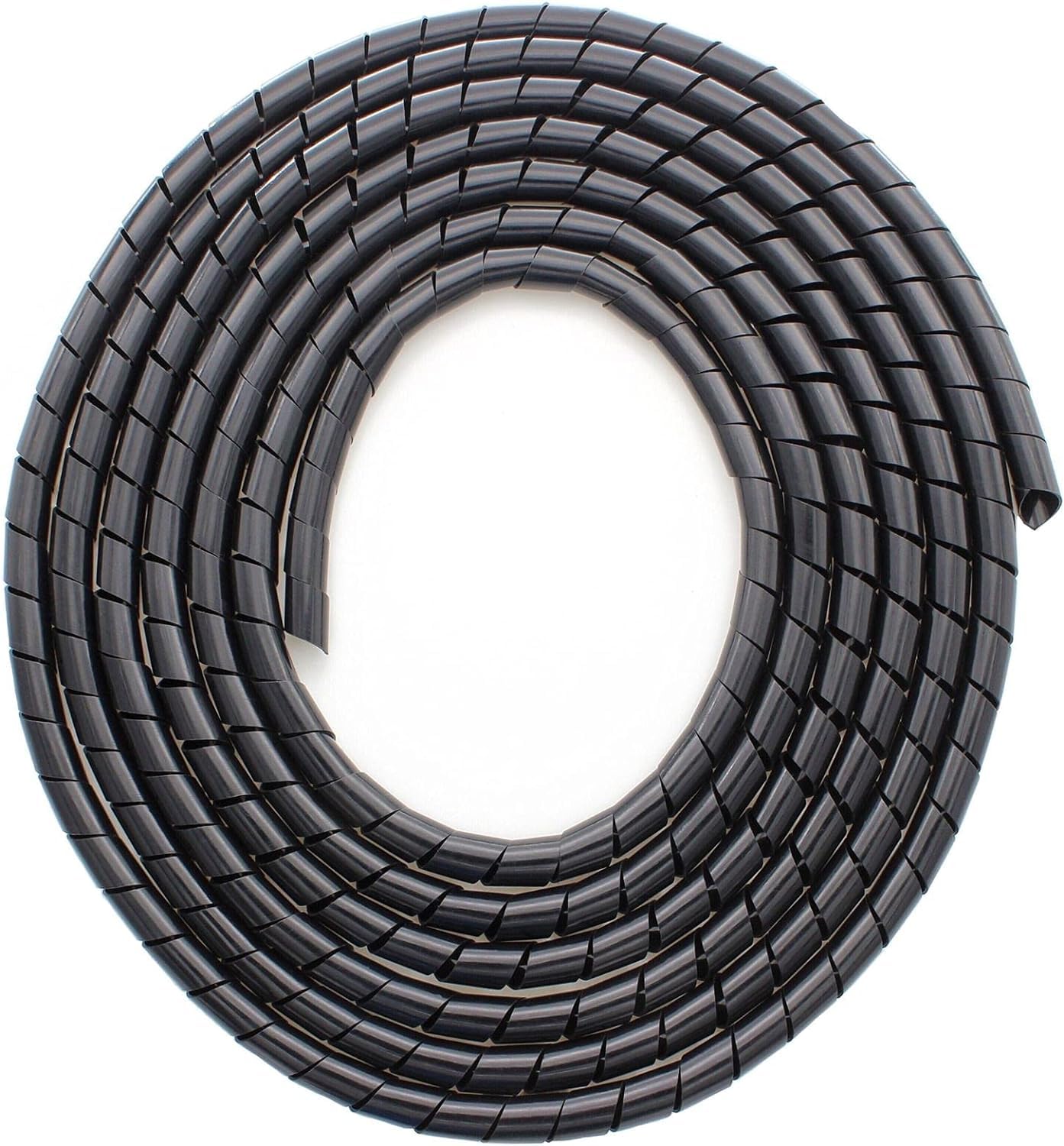 IDUINO Spiral Cable Wrap 8mm 10m Black PE Spiral Wire Wrap Tube Binding Tidy Leads for TV PC Home Cinema CCTV Wires, PC Manage Cable (B0CVLL8X63) Amazon Price History, Amazon Price Tracker